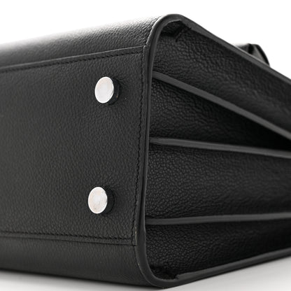 Saint Laurent Grained Calfskin Baby Sac De Jour Black 9 of 15
