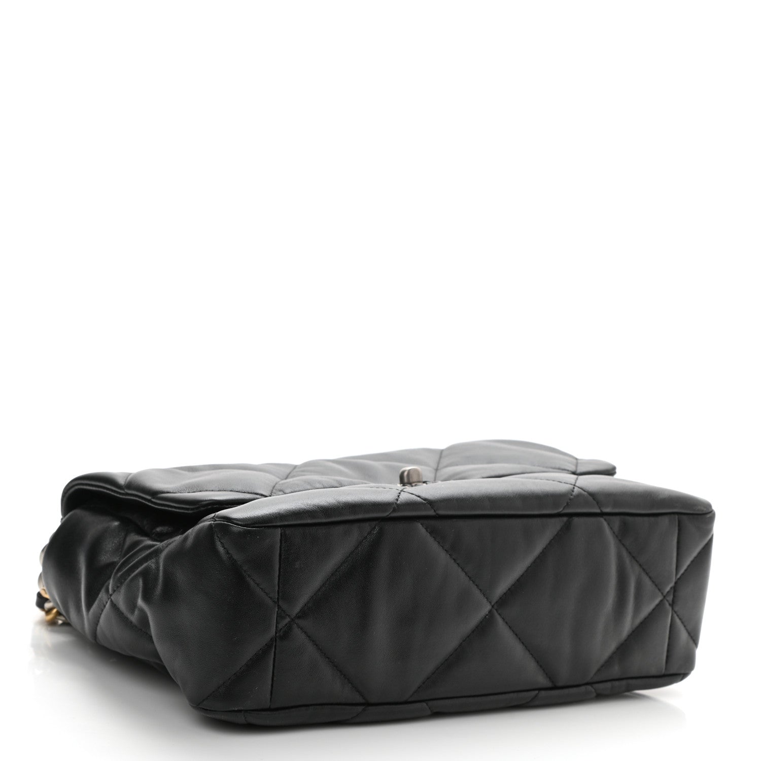 Chanel Lambskin Quilted Large Chanel 19 Flap Black 4 of 10