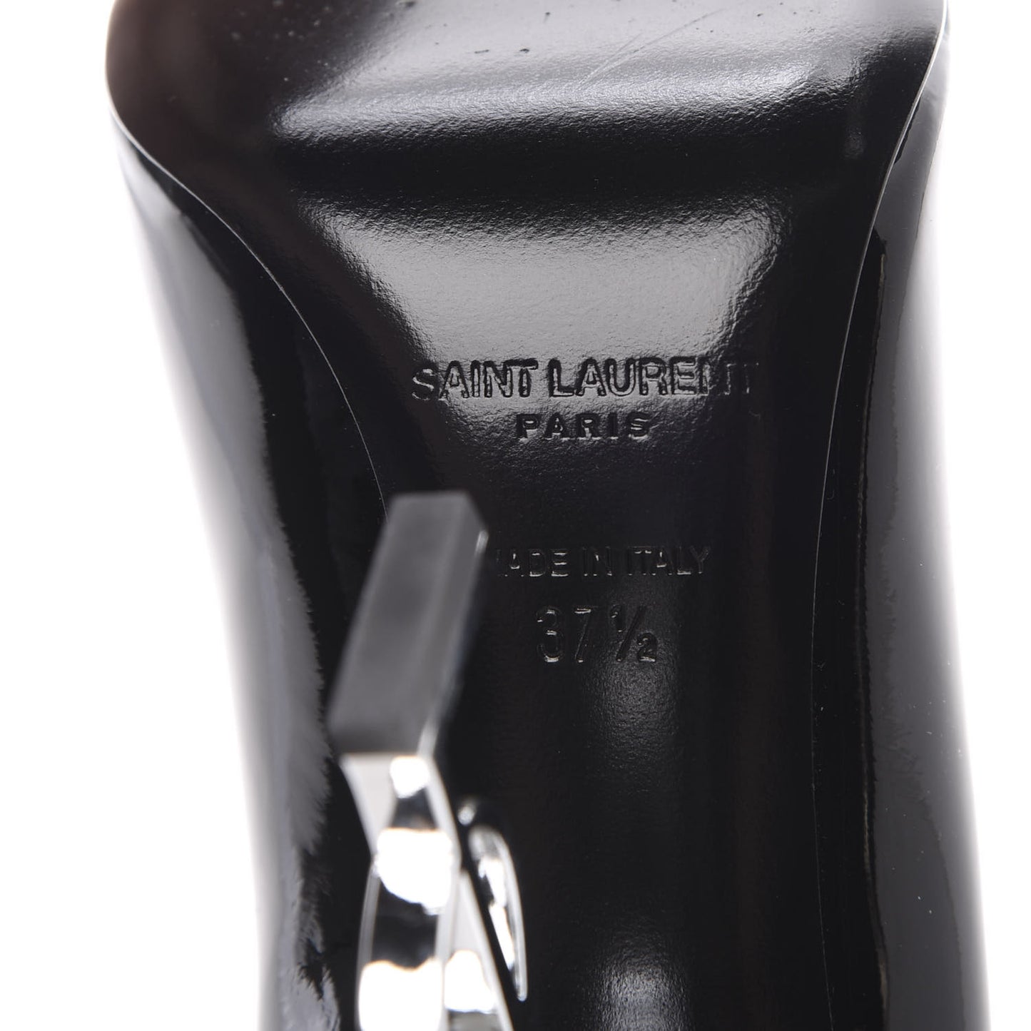Patent Opyum 110 Pumps 37.5 Black SIlver
