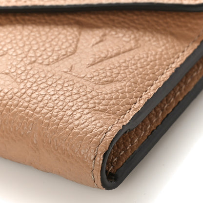 Louis Vuitton Empreinte Victorine Wallet Cream 8 of 9