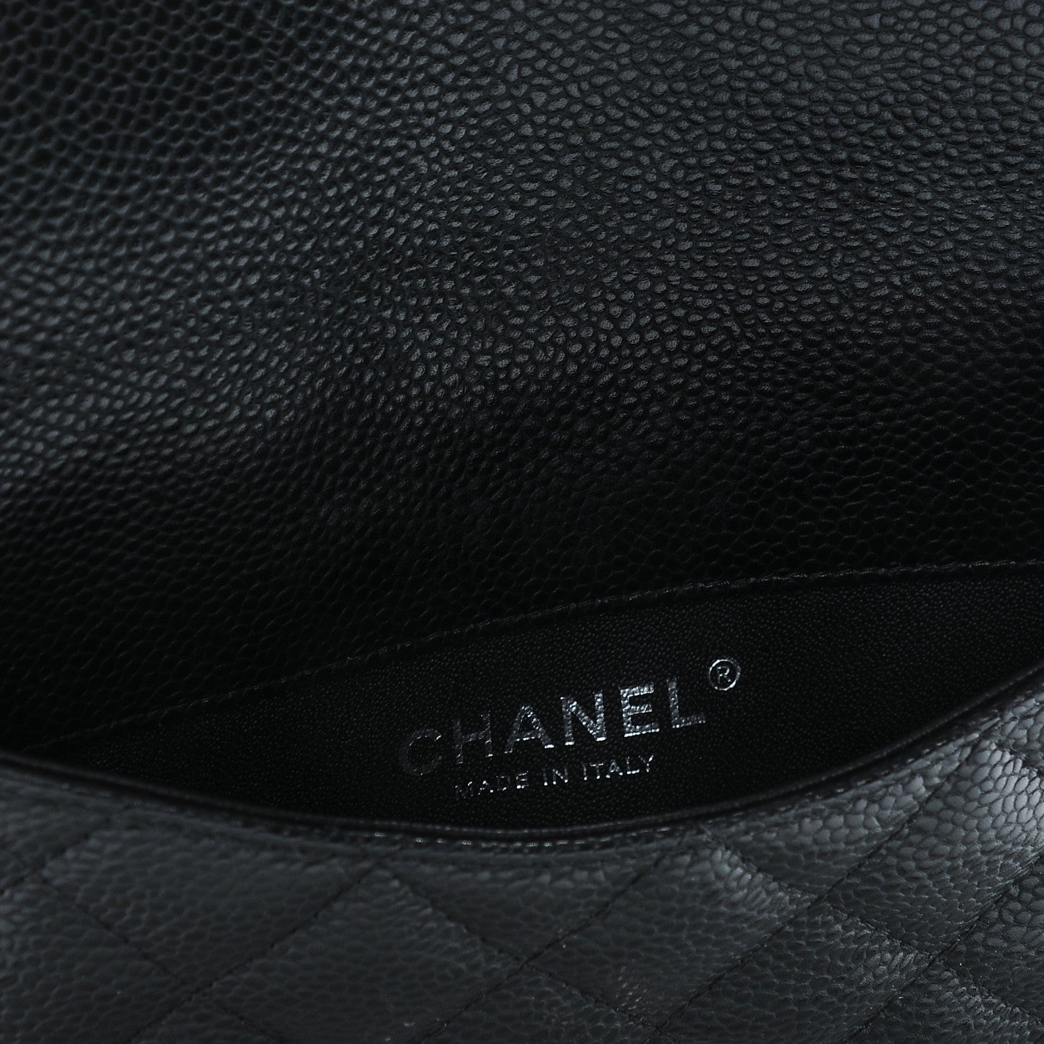 Chanel Caviar Quilted Daily Zip Crossbody Bag Black 9 of 10