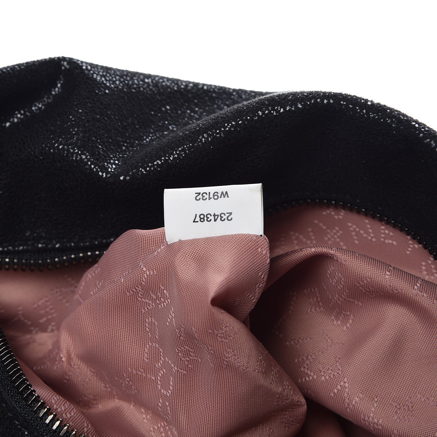 Stella McCartney Shaggy Deer Falabella Fold Over Tote Black 8 of 8