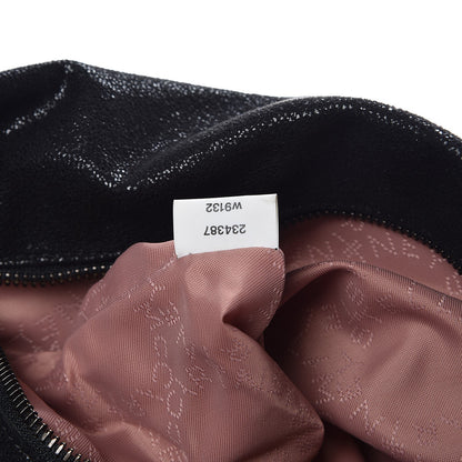 Stella McCartney Shaggy Deer Falabella Fold Over Tote Black 8 of 8