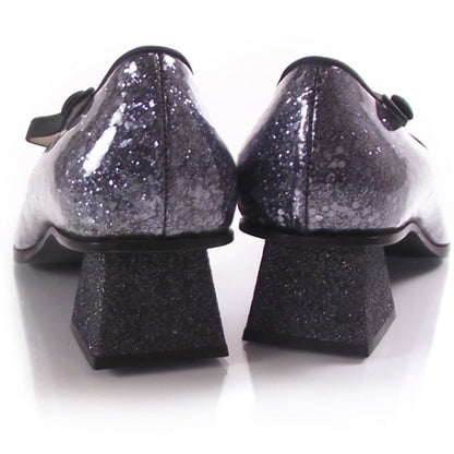 Miu Miu Glitter Strappy Pumps Silver 3 of 6