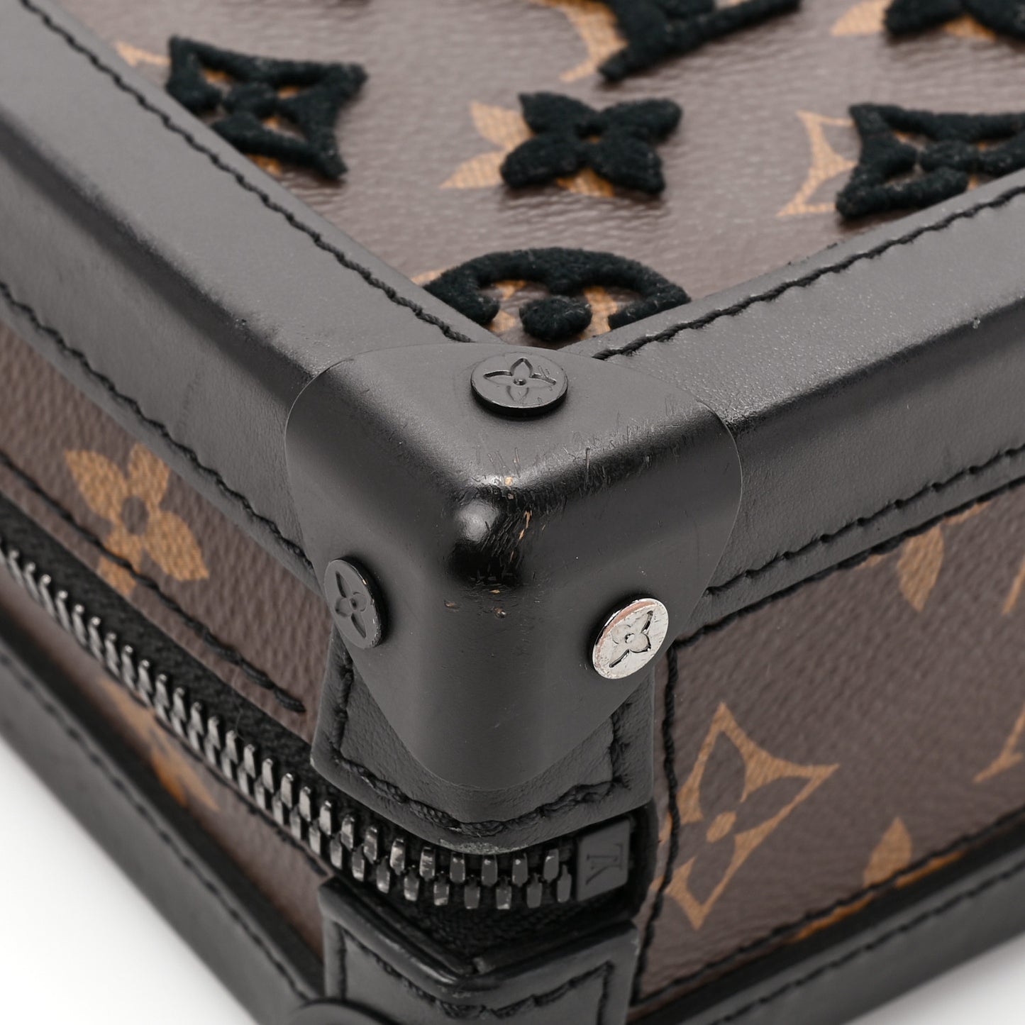 Monogram Tuffetage Vertical Soft Trunk