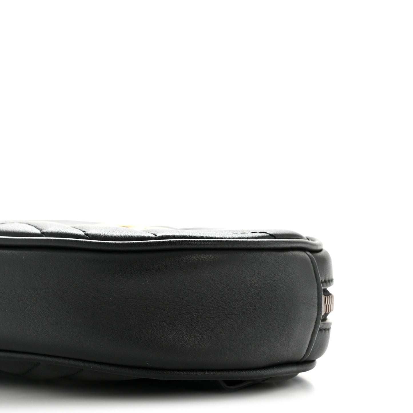 Calfskin Matelasse GG Marmont Belt Bag 85 34 Black