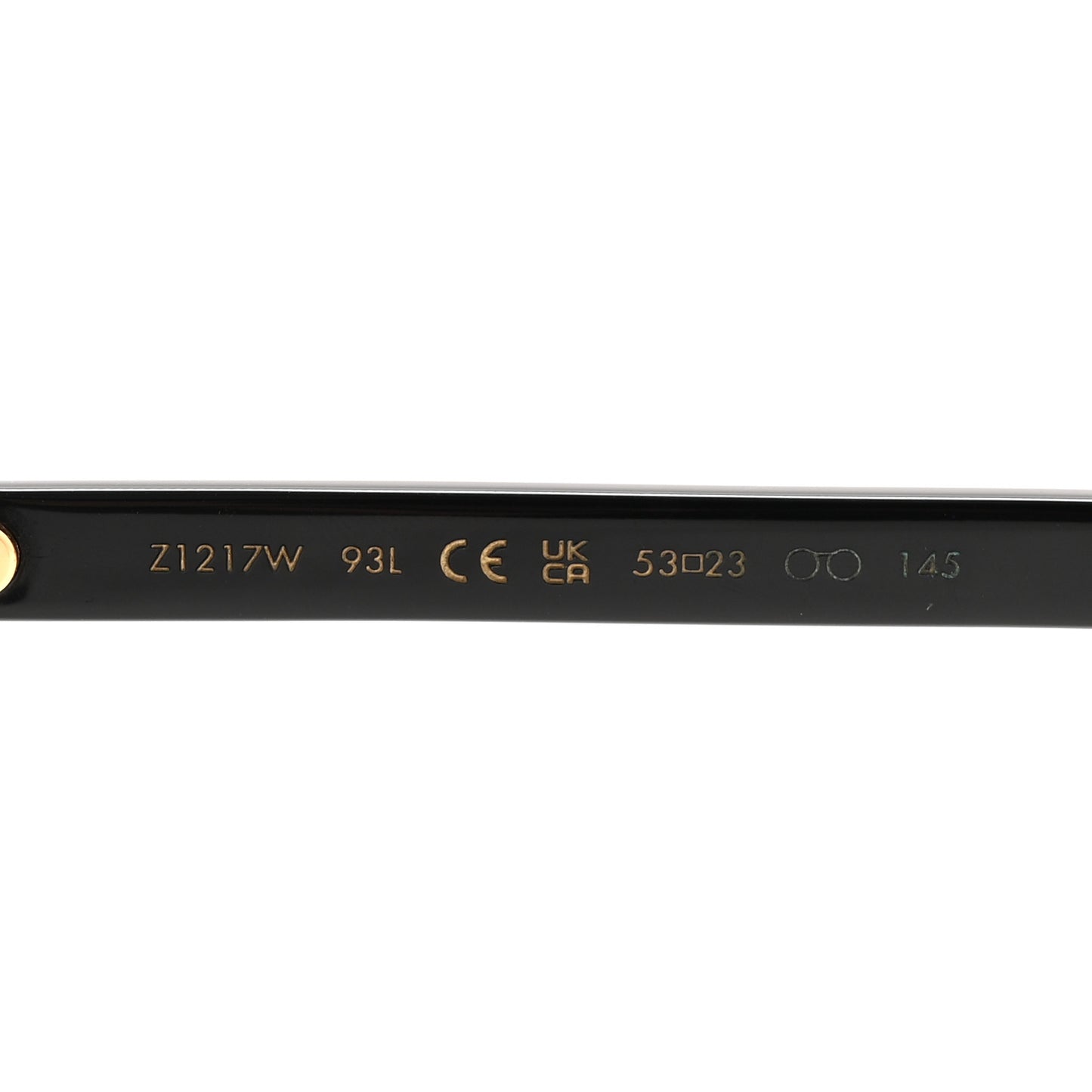 Acetate La Grande Bellezza Sunglasses Z1217W Black