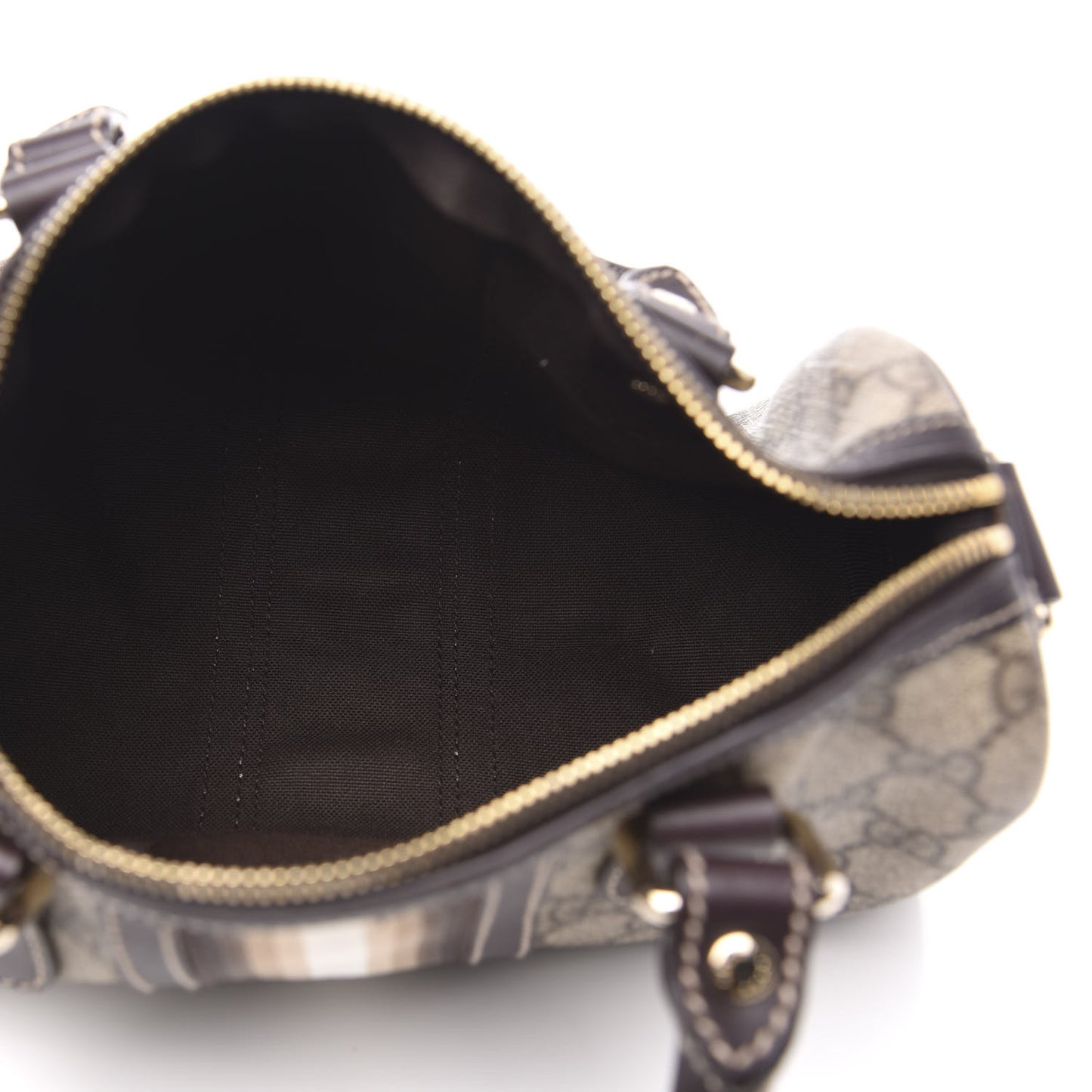 Monogram Vintage Web Small Boston Ebony