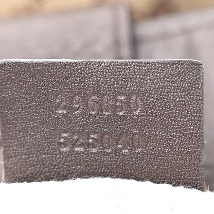 Gucci Monogram Web Medium Dressage Tote Brown 7 of 11