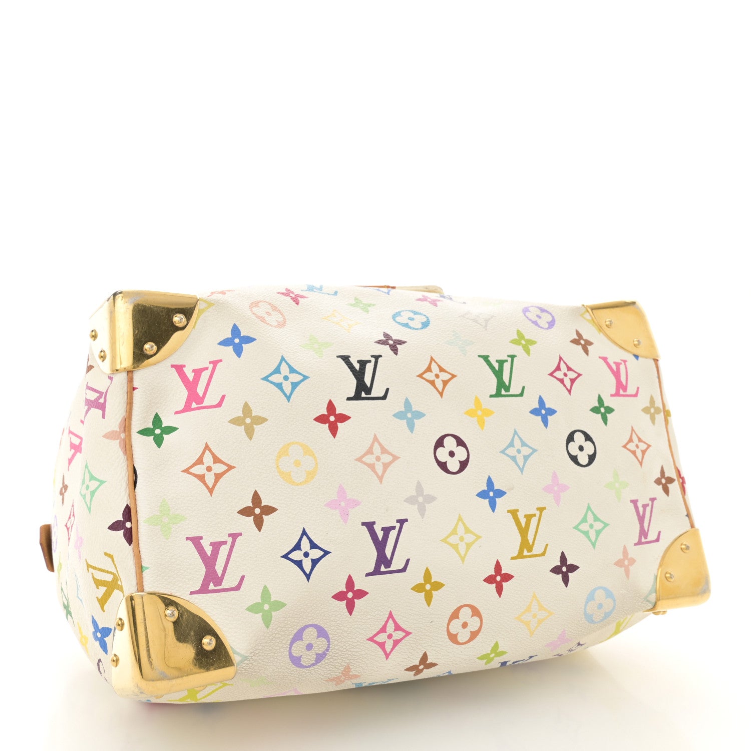 Louis Vuitton Monogram Multicolor Speedy 30 White 4 of 17