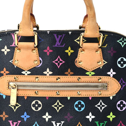 Louis Vuitton Monogram Multicolor Alma Black 7 of 11