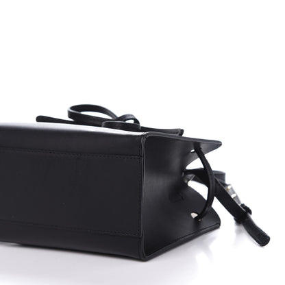 Mansur Gavriel Calfskin Mini Mini Sun Bag Black Rosa 7 of 8