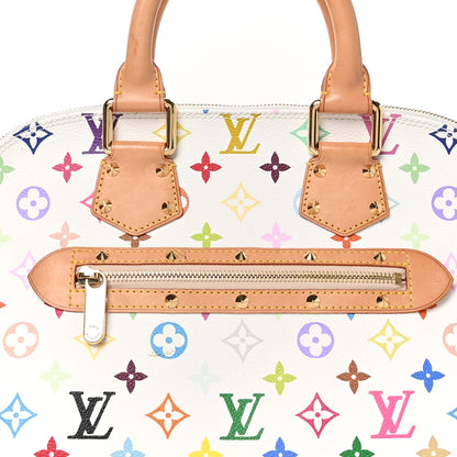 Louis Vuitton Monogram Multicolor Alma White 9 of 13