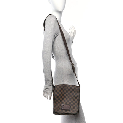 Louis Vuitton Damier Ebene Brooklyn PM 2 of 10