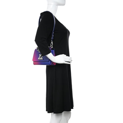 Louis Vuitton Epi Twist Shoulder Bag PM Gradient Purple 2 of 10