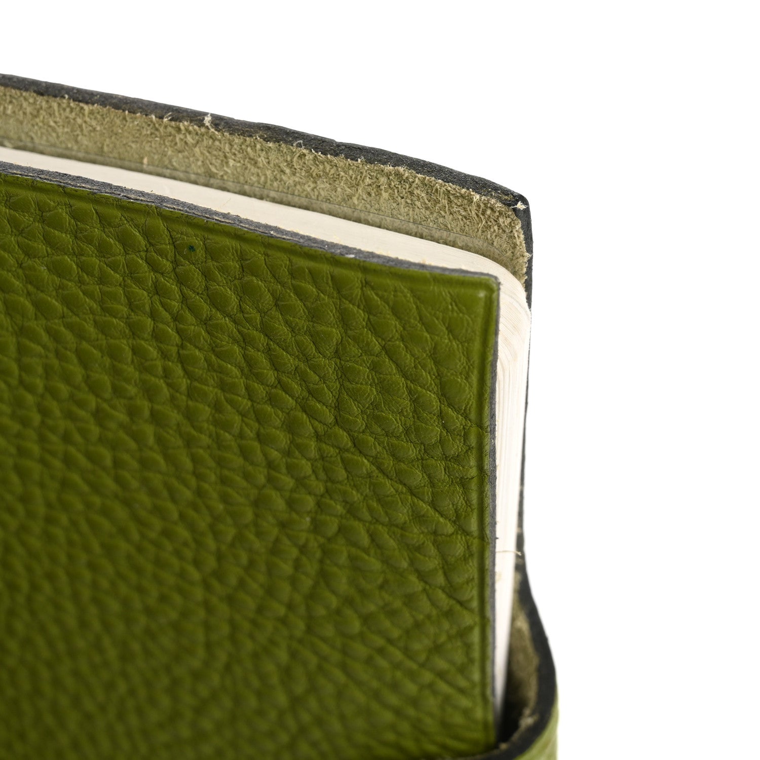 Hermes Togo Ulysse PM Notebook Cover Vert Anis 12 of 13