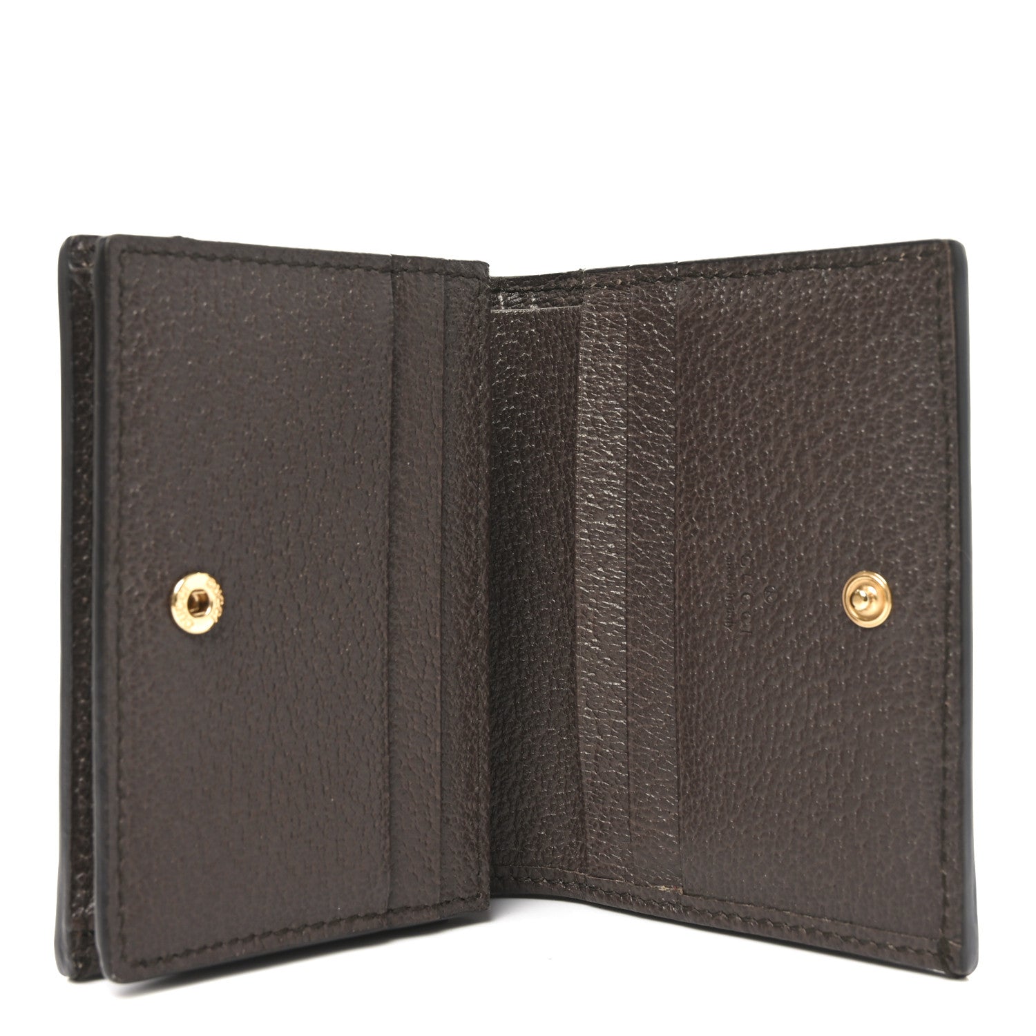 Gucci GG Supreme Monogram Web Ophidia Card Case Beige New Acero 5 of 8