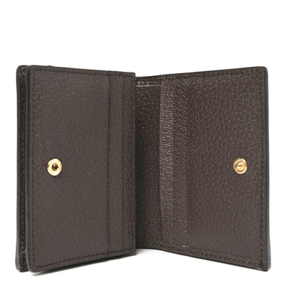 Gucci GG Supreme Monogram Web Ophidia Card Case Beige New Acero 5 of 8