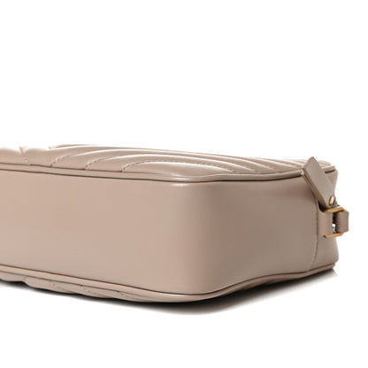 Saint Laurent Calfskin Matelasse Monogram Lou Camera Bag Nude Powder 10 of 10