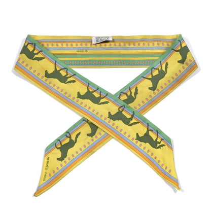 Hermes Silk Sequences Twilly Citron Vert Ciel 1 of 4