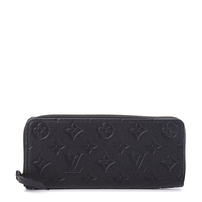 Louis Vuitton Empreinte Clemence Wallet Black 1 of 5