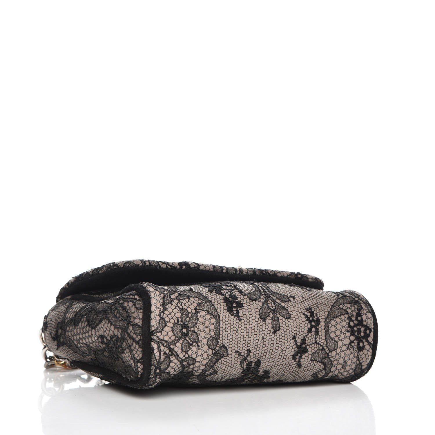 Dolce & Gabbana Lace Mini Miss Charles Evening Bag Black 4 of 6