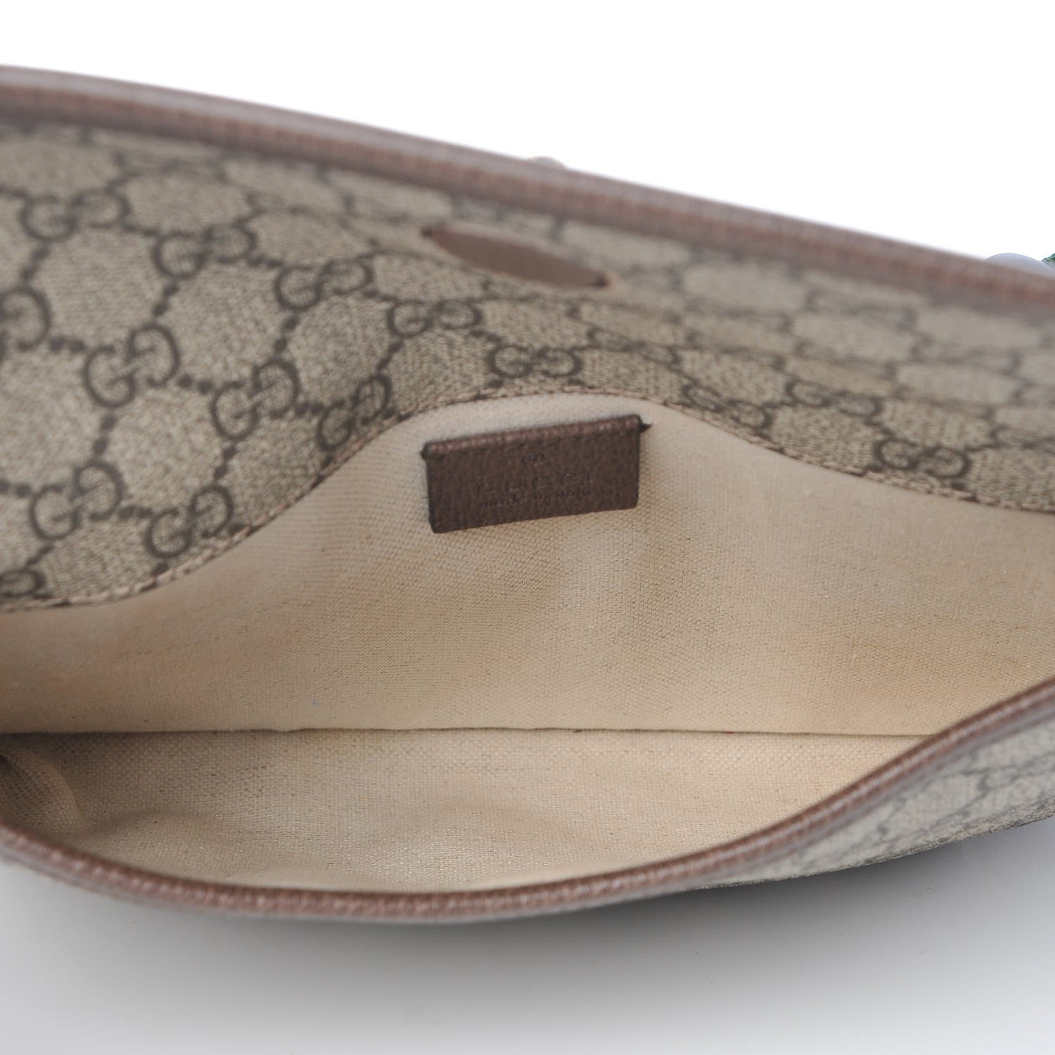 Gucci GG Supreme Monogram Neo Vintage Web Belt Bag Brown 5 of 7