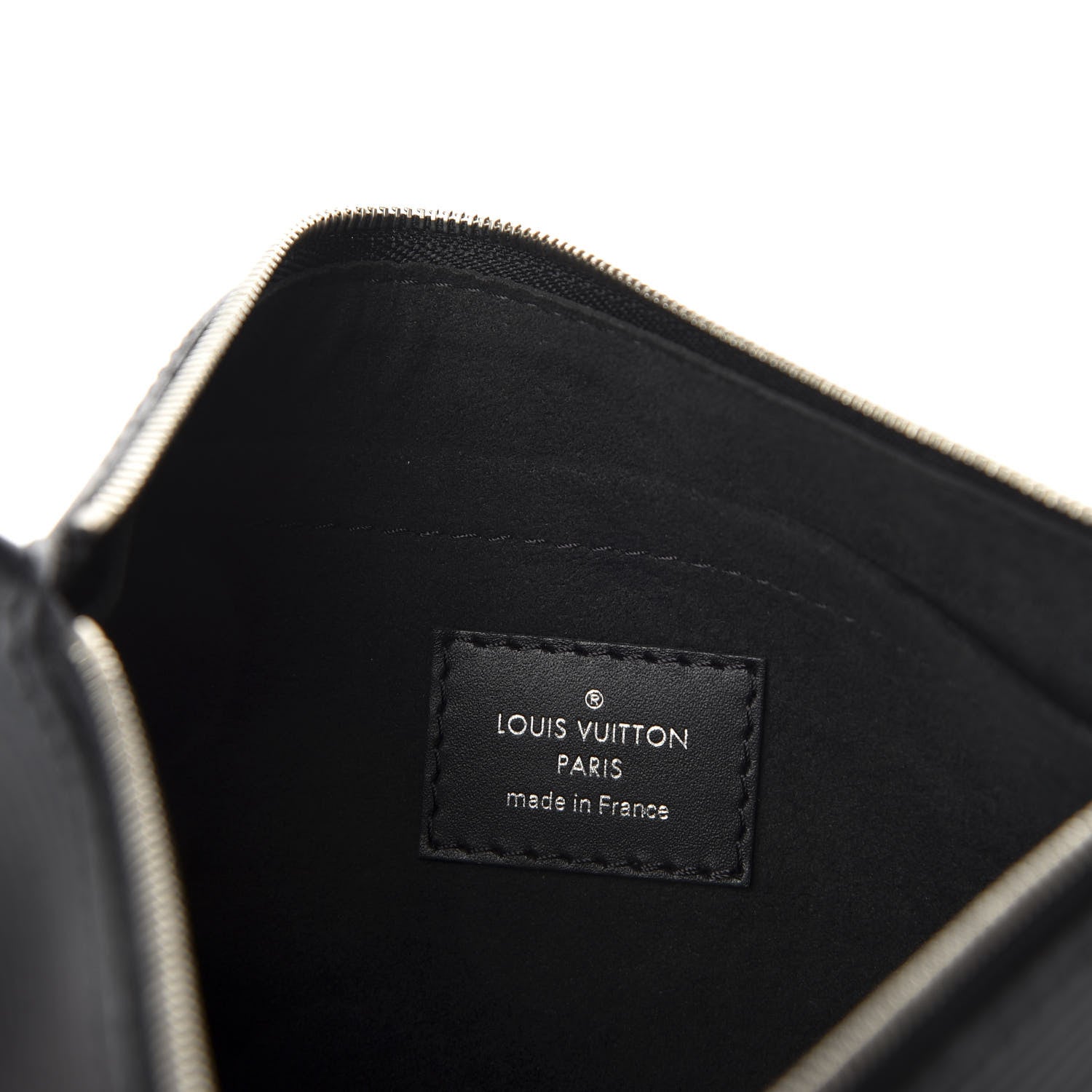 Louis Vuitton Epi Neverfull Pochette MM GM Black 6 of 7