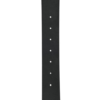 Gucci Textured Dollar Calfskin Nickel Double G 40mm Belt 100 40 Black 4 of 5