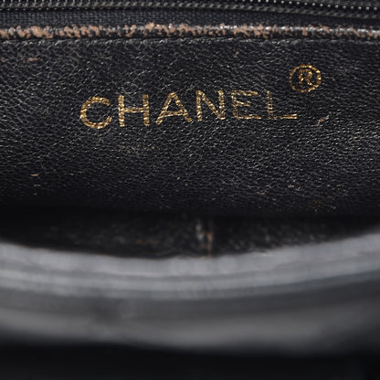 Chanel Lambskin Quilted CC Tassel Camera Case Black 6 of 14