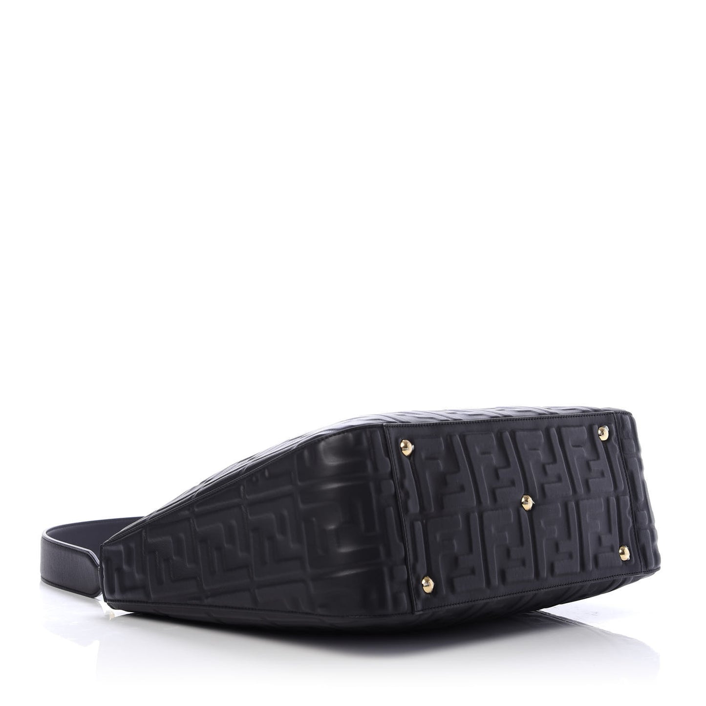 Nappa FF 1974 Embossed Medium FF Tote Black