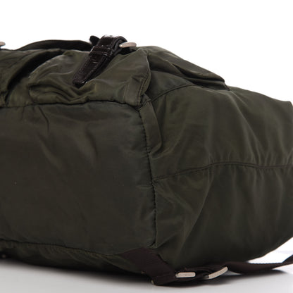 Prada Nylon Vela Large Backpack Ebano 7 of 10