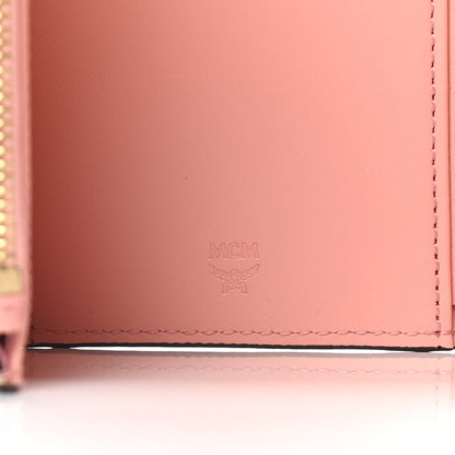 MCM Visetos Rabbit Tri-Fold Wallet Beige 9 of 9