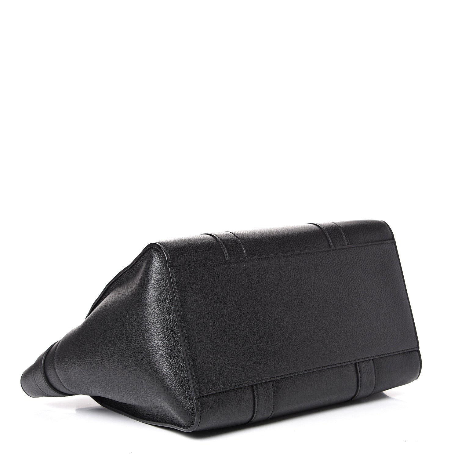 Mulberry Grain Vegetable Tanned Calfskin Zipped Bayswater Black 3 of 8