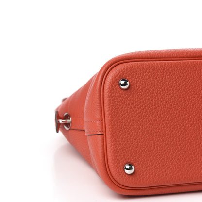 Hermes Taurillon Clemence Bolide 35 Rose Jaipur 9 of 10