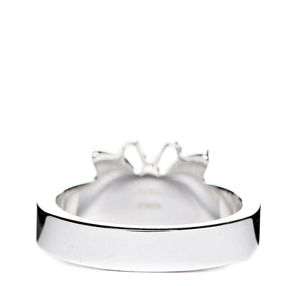 Gucci Sterling Silver Butterfly Band Ring 54 6.75 2 of 5