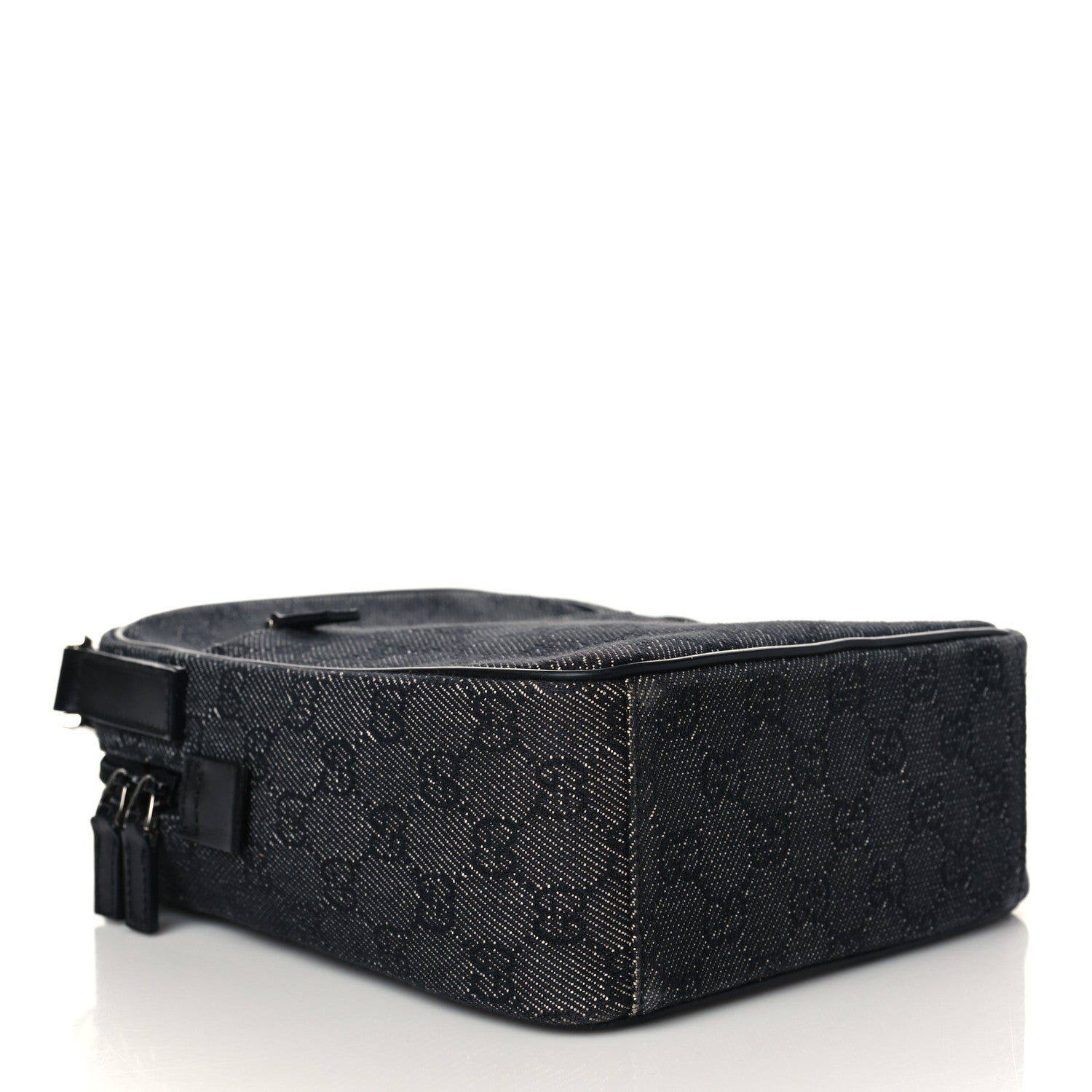 Gucci GG Monogram Flight Small Crossbody Bag Black 3 of 6