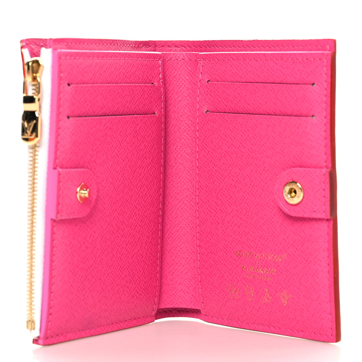 LV X TM Monogram Multicolor Lisa Wallet White
