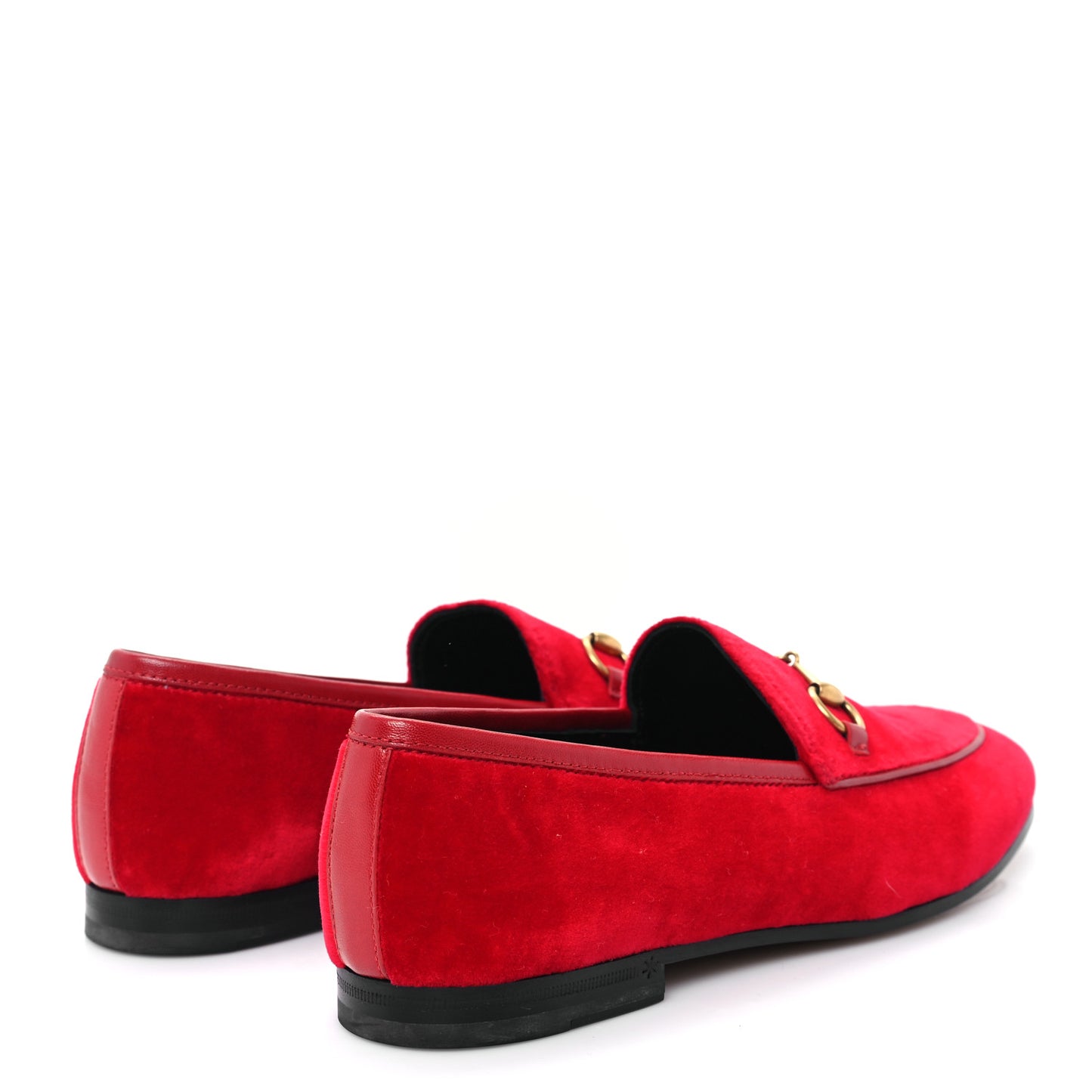 Velvet Horsebit Womens Jordaan Loafers 37 Hibiscus Red