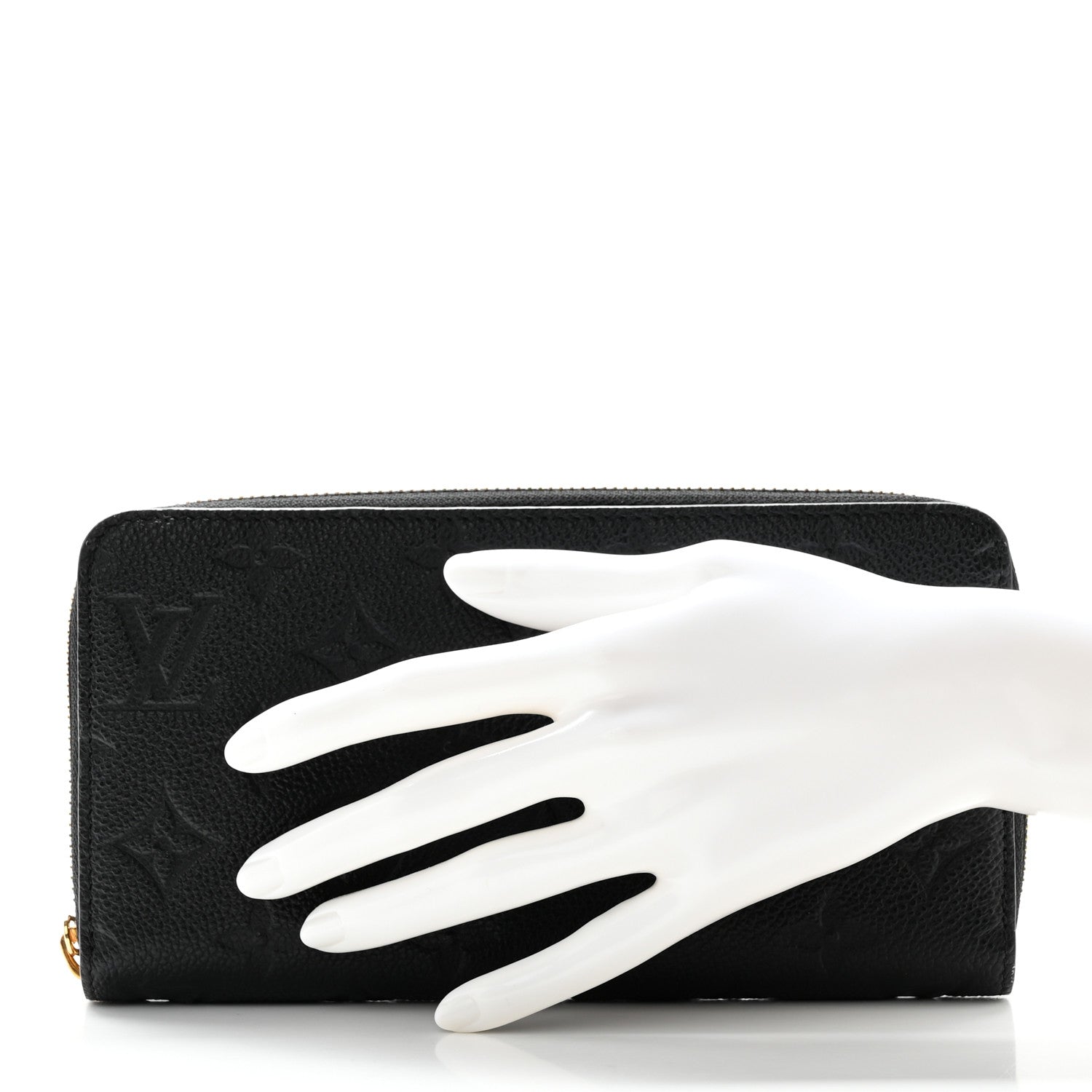 Louis Vuitton Empreinte Zippy Wallet Black 2 of 10