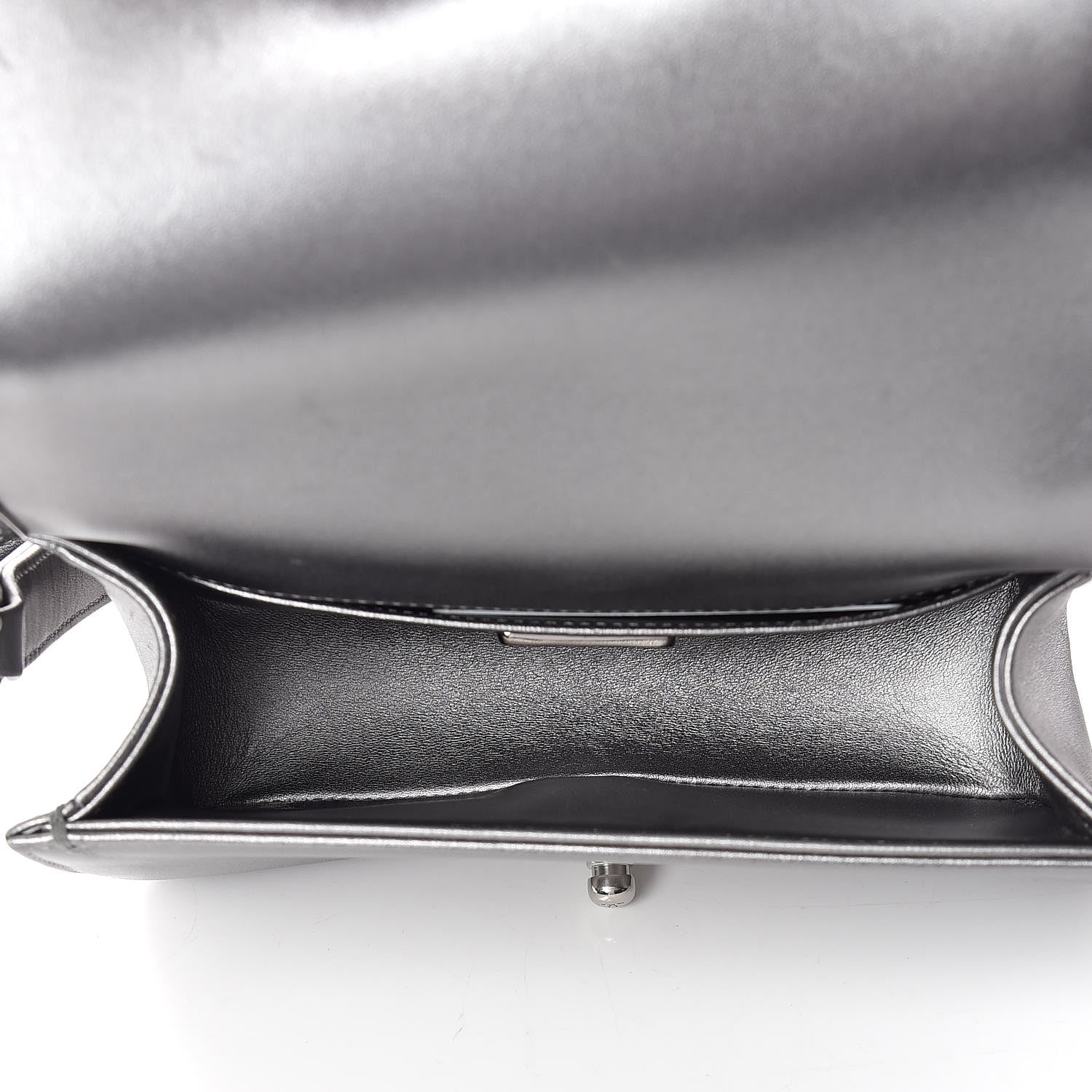 Chanel Galuchat Stingray Small Boy Flap Silver 8 of 10