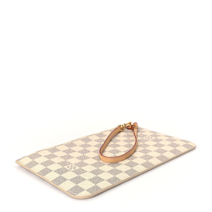 Louis Vuitton Damier Azur Neverfull MM GM Pochette 4 of 6