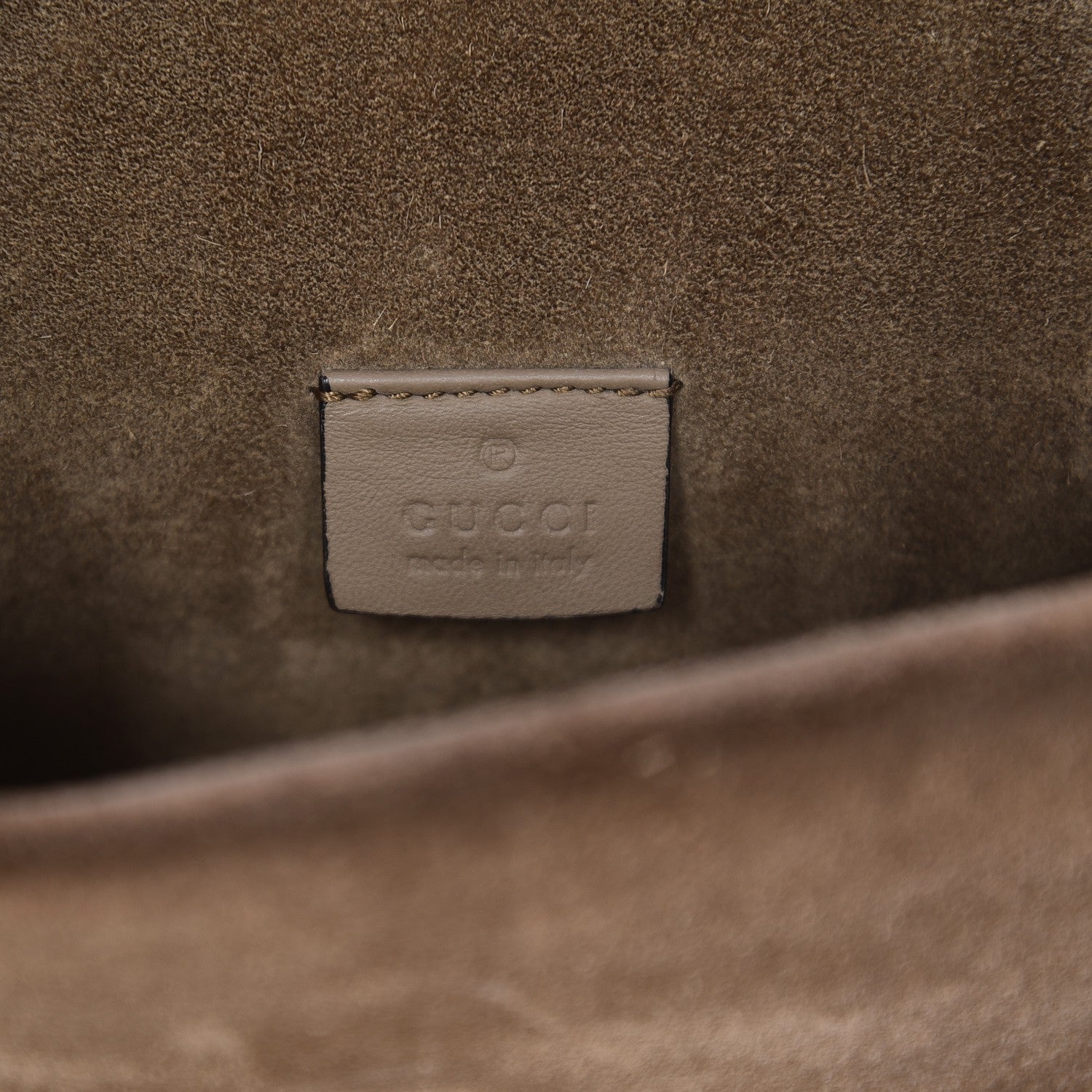 Gucci GG Supreme Monogram Mini Dionysus Shoulder Bag Taupe 7 of 8