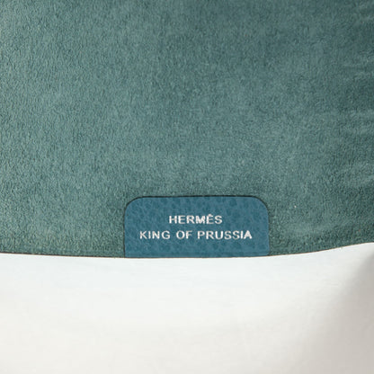 Hermes Togo Ulysse PM Notebook Cover Blue Jean 6 of 7