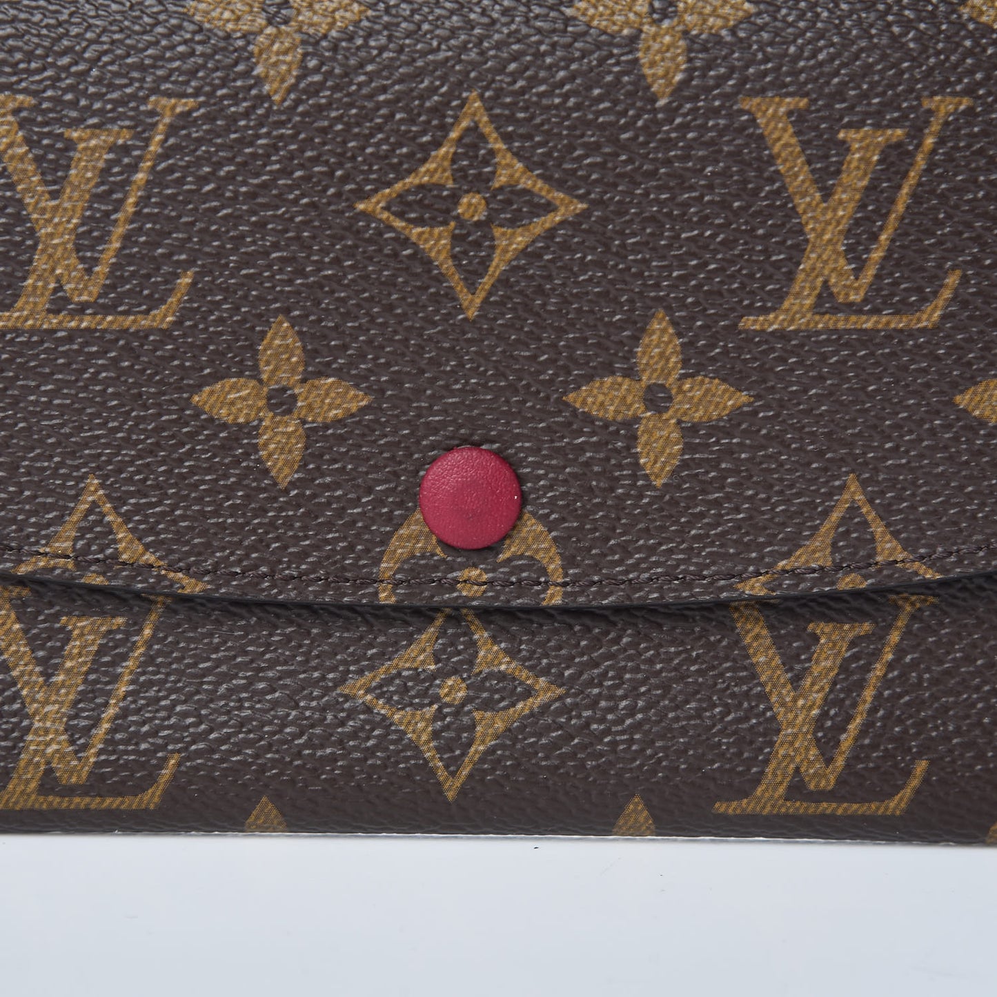 Monogram Emilie Wallet Fuchsia