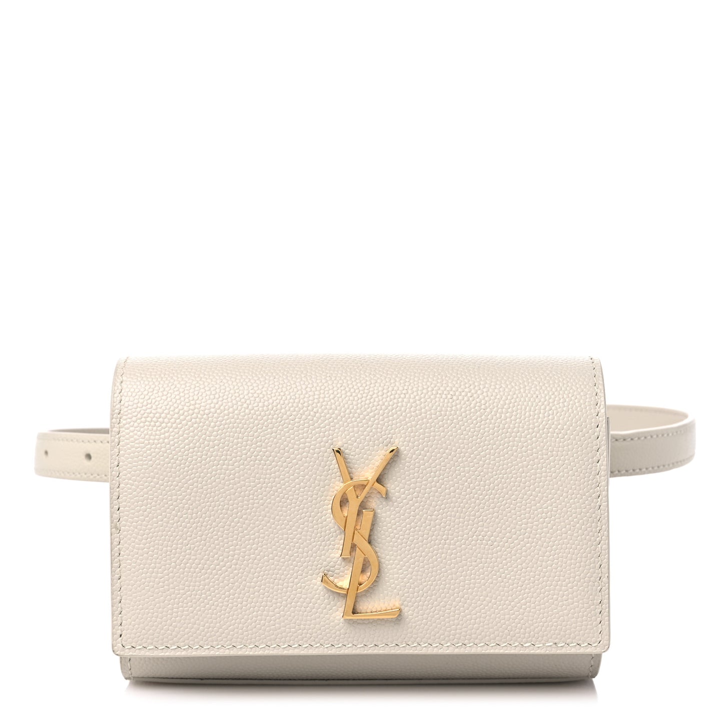 Grain De Poudre Monogram Kate Belt Bag Crema Soft