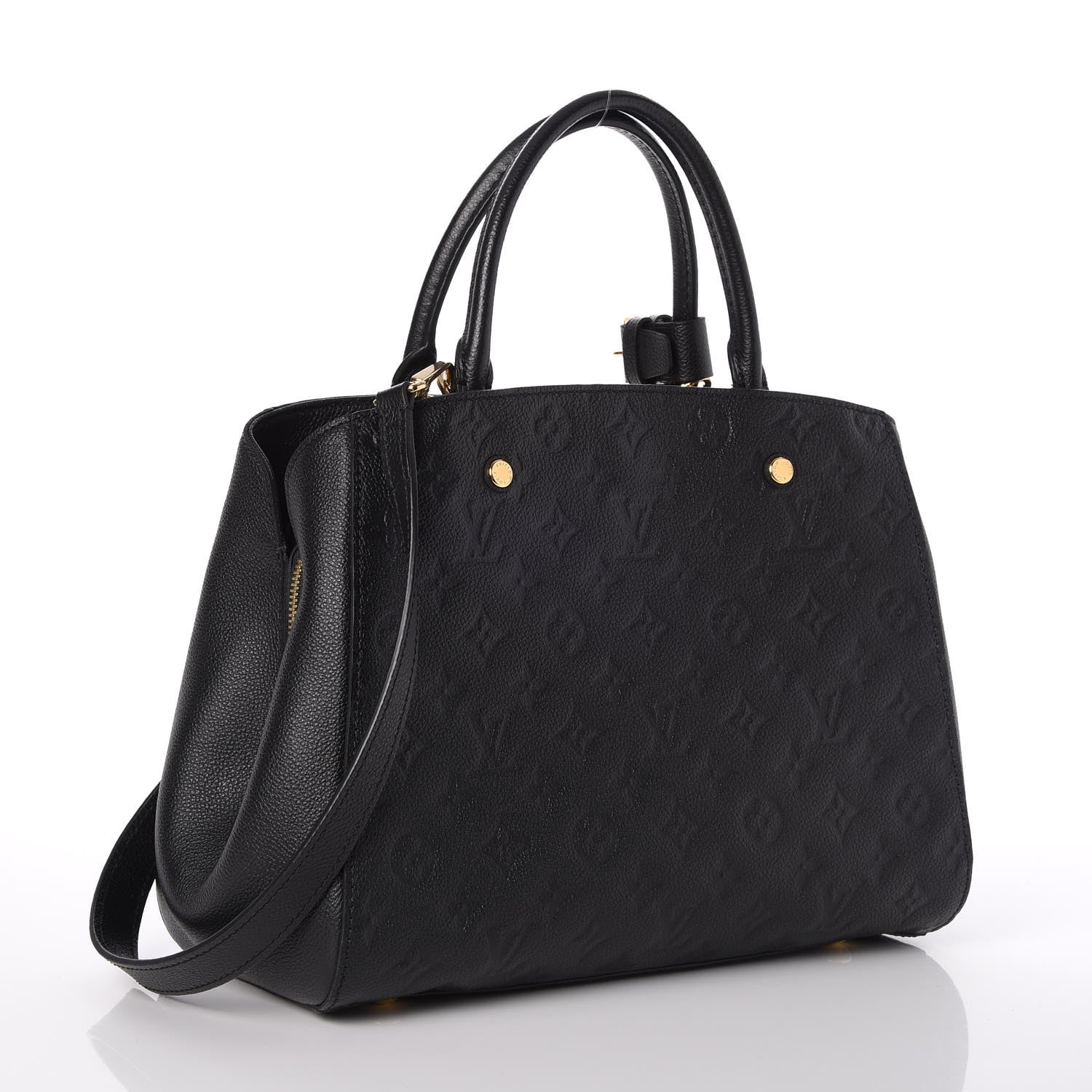 Louis Vuitton Empreinte Montaigne MM Black 4 of 8