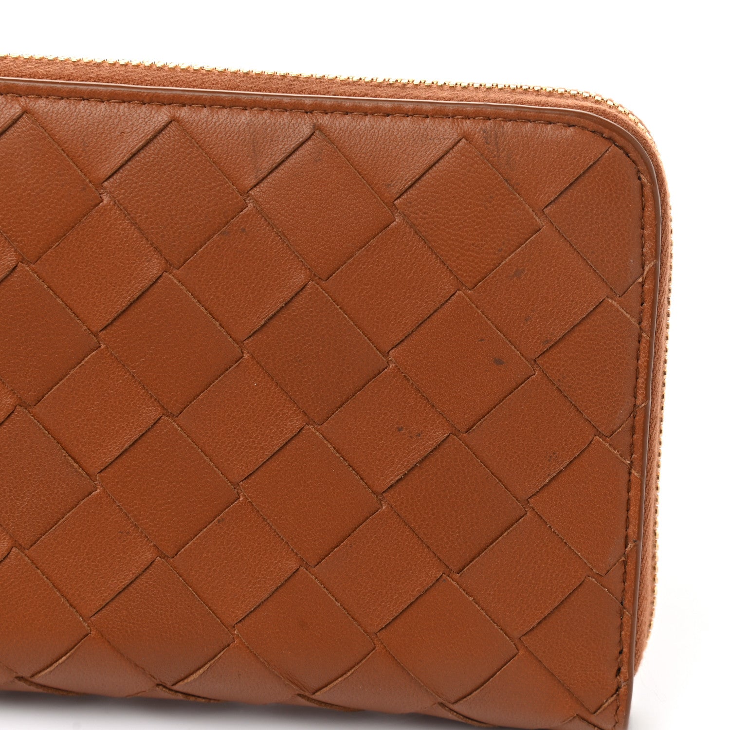 Bottega Veneta Nappa Intrecciato Zip Around Wallet Toscana 7 of 8