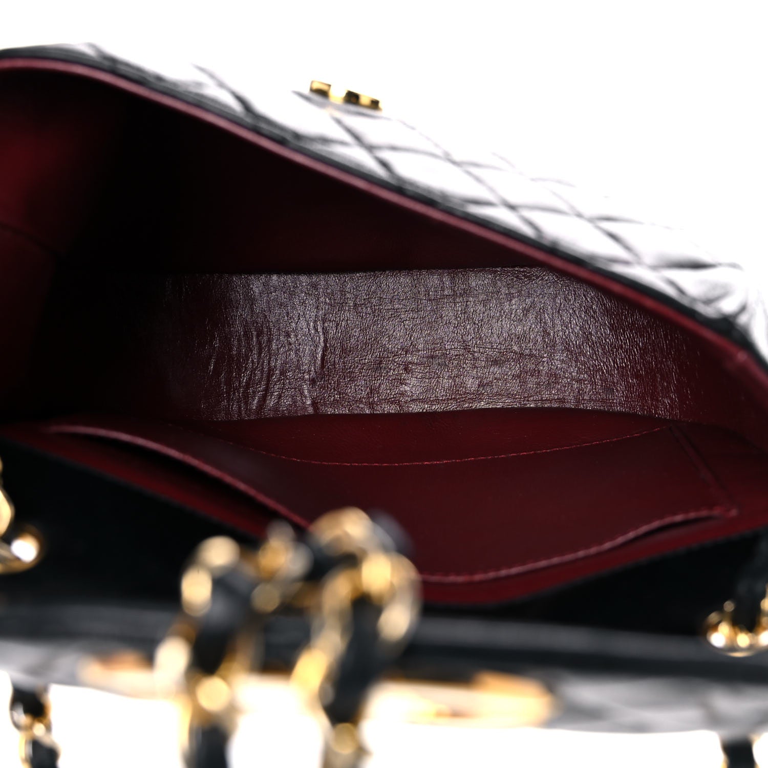 Chanel Lambskin Quilted Small Single Flap Black 4 of 18