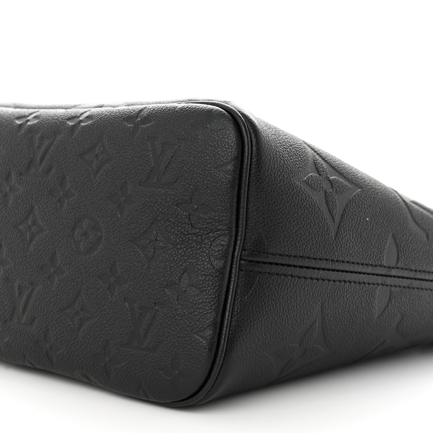 Louis Vuitton Empreinte Monogram Giant Neverfull MM Black 9 of 11